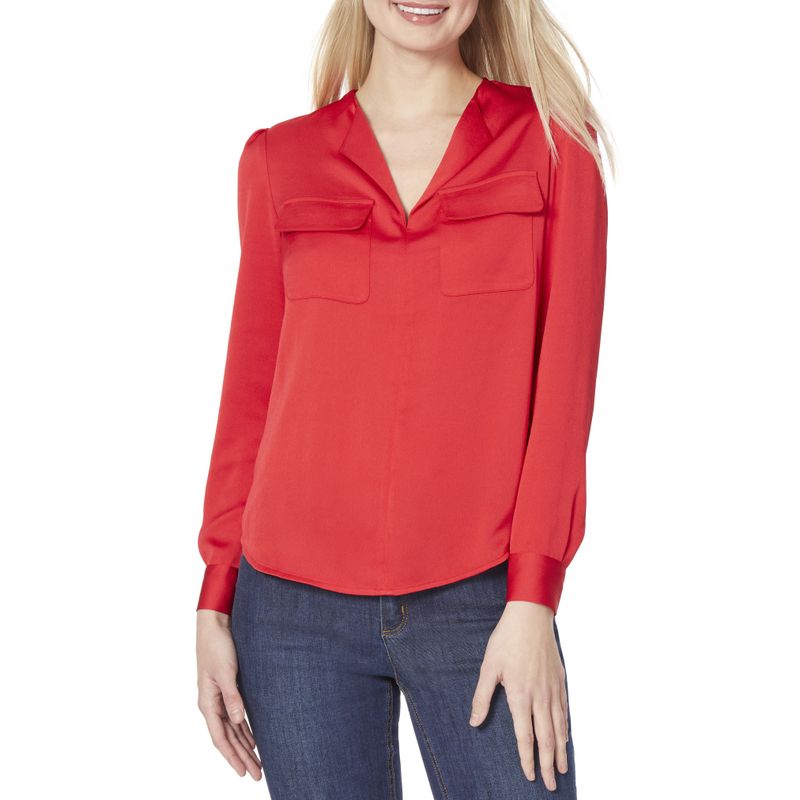 Jones New York Charmeuse Blouse